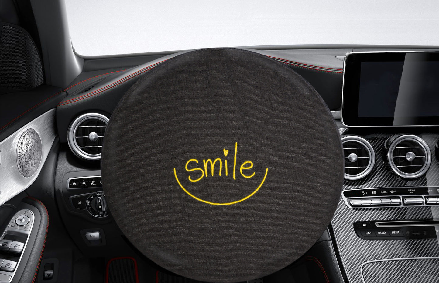 Sunny Lenkradtuch - Smile Motiv